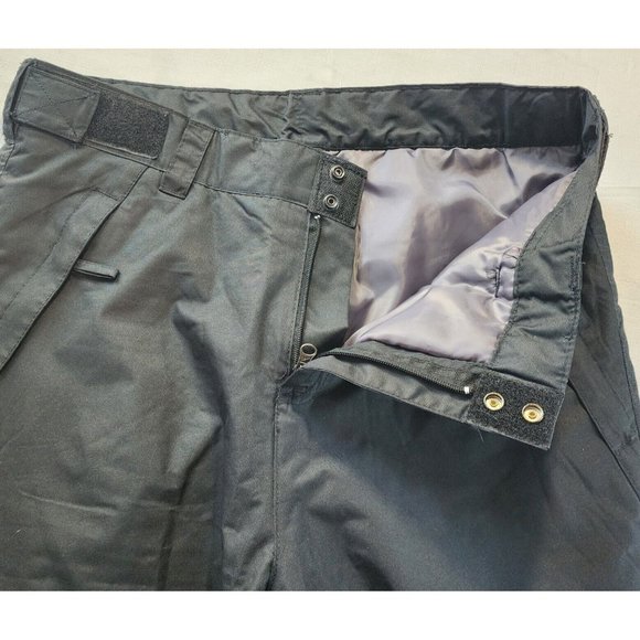 Arctix Snow Ski Pants Black Reinforced Knee Adjustable Waist Unisex Youth Sz‎ XL - Picture 9 of 11